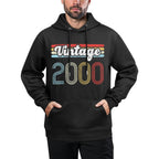2000 Birthday Party Retro Classic 21st Birthday Easy Care Hoodie