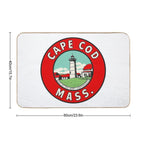 Vintage Cape Cod Decal  Versatile Bath Mat
