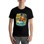 Oh Ship! Funny Santa Family Matching Christmas Cruise  Versatile T-Shirt
