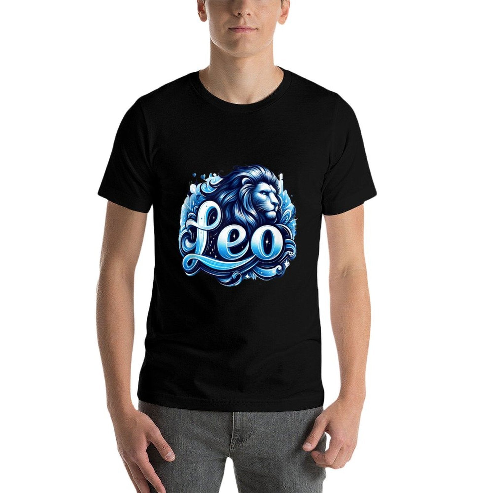 Leo Zodiac Symbol Horoscope Astrology Birthday  Odor-resistant T-Shirt