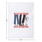Footloose -1984 Machine-washable Throw Blanket