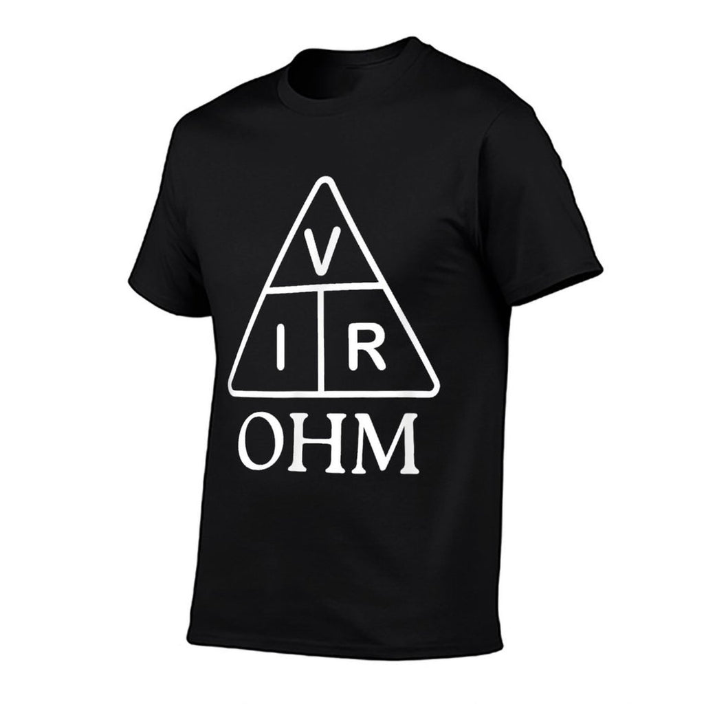 Ohm Law Ohms-Simple Law Triangle-Electrical Engineer  Versatile T-Shirt