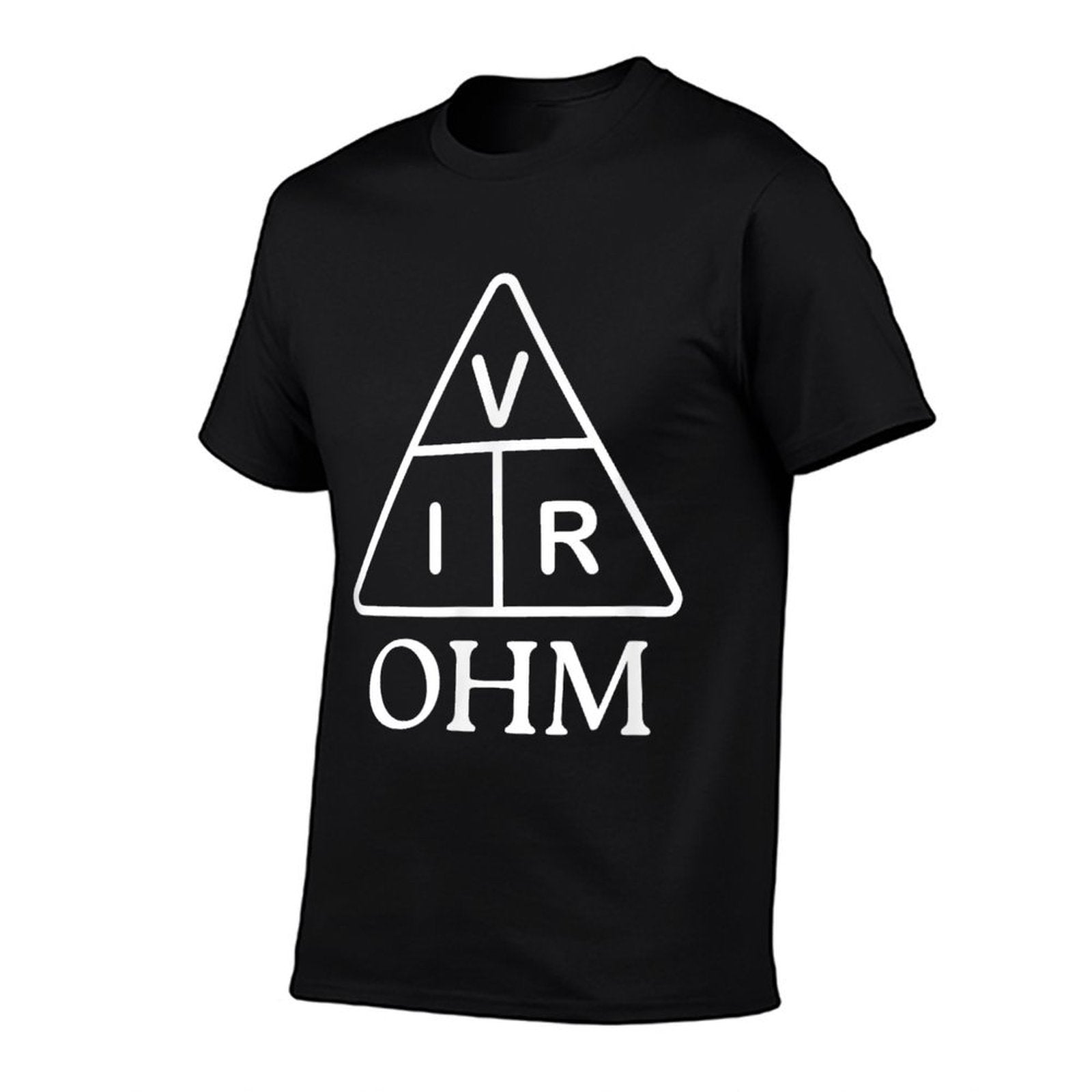 Ohm Law Ohms-Simple Law Triangle-Electrical Engineer  Versatile T-Shirt