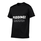 Pudding! Funny SPN  Oversized Silhouette T-Shirt