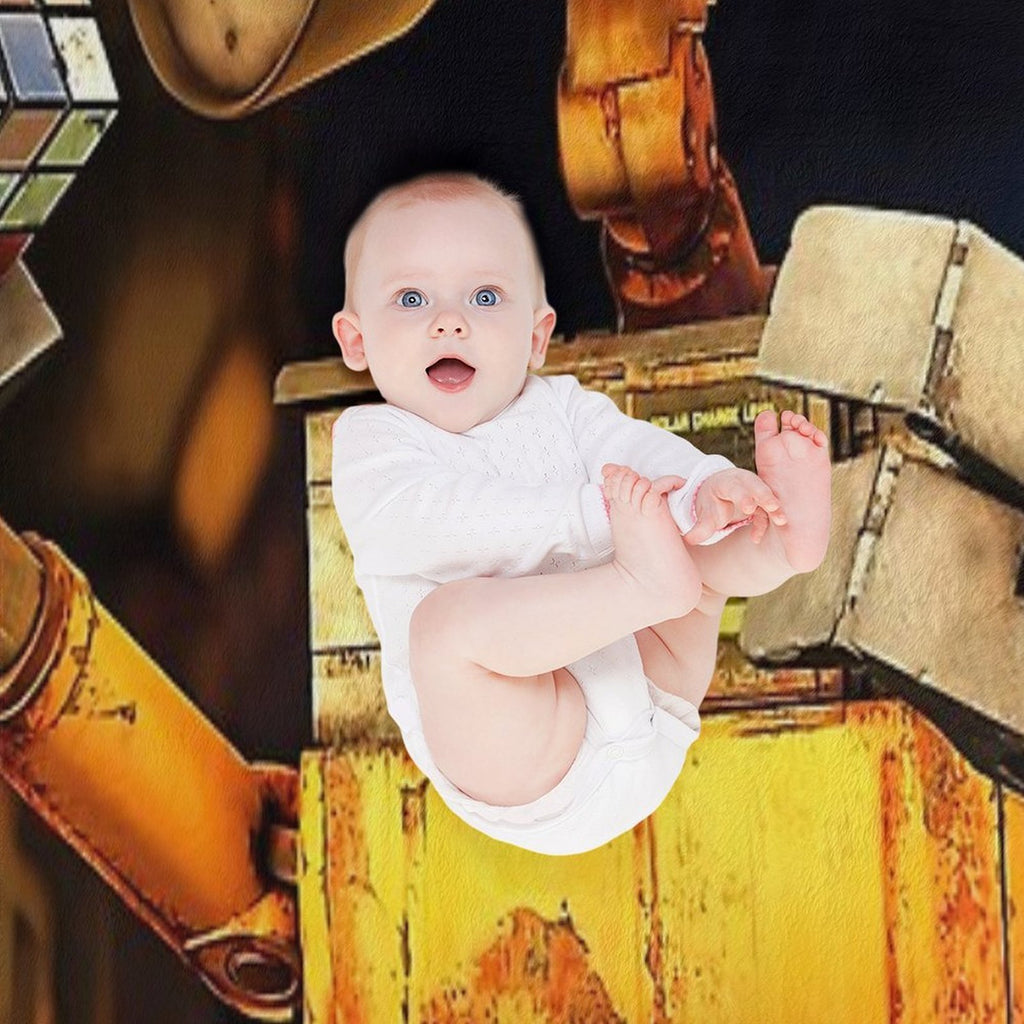 Cartoon Animation Wall E Quick-dry Throw Blanket