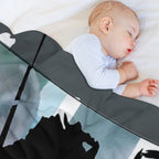 Punk Machine-washable Throw Blanket