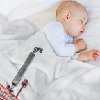 A Tractor Color Isolation Multi-functional Throw Blanket