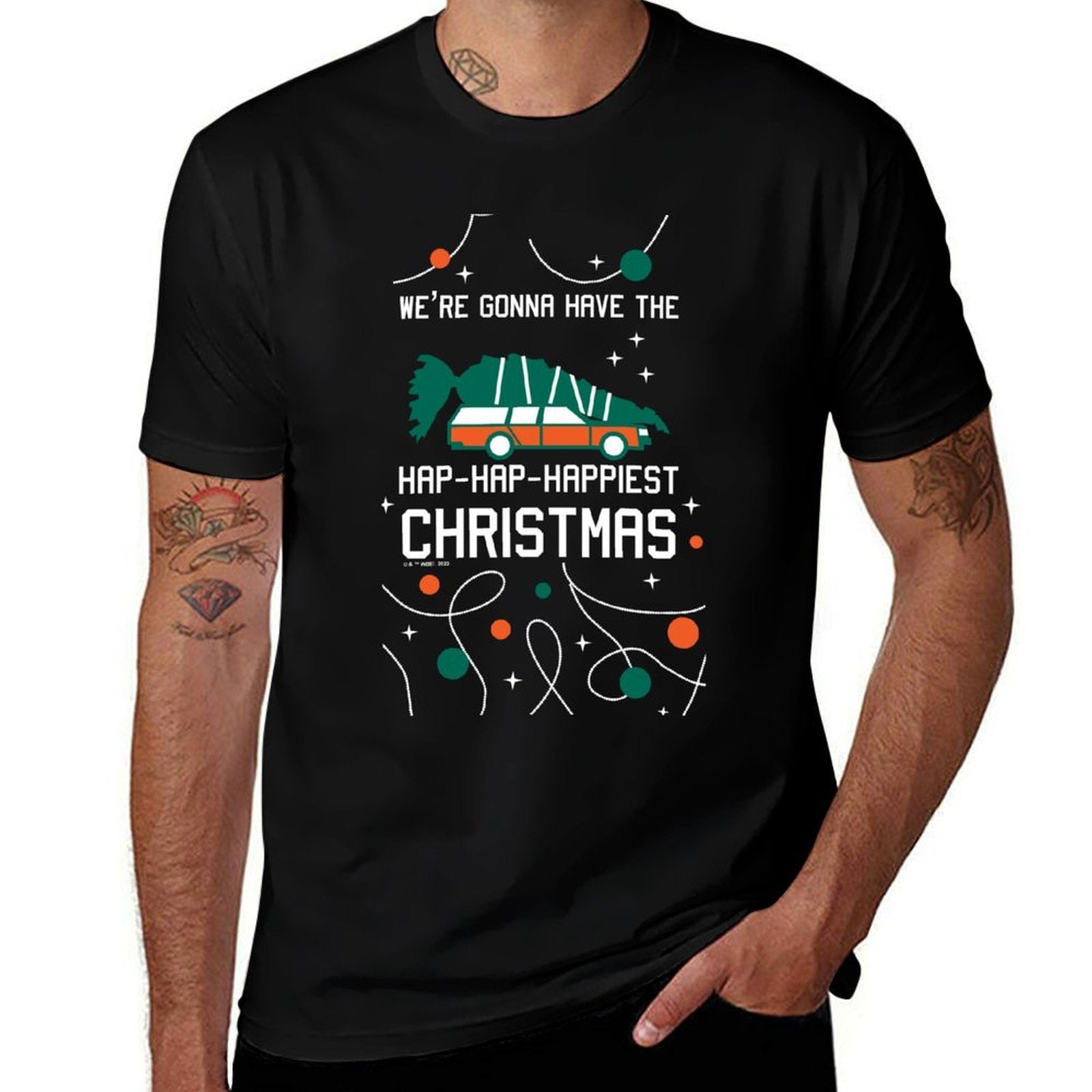 National Lampoons Christmas Vacation - Family Christmas  Summer-ready Fabric T-Shirt
