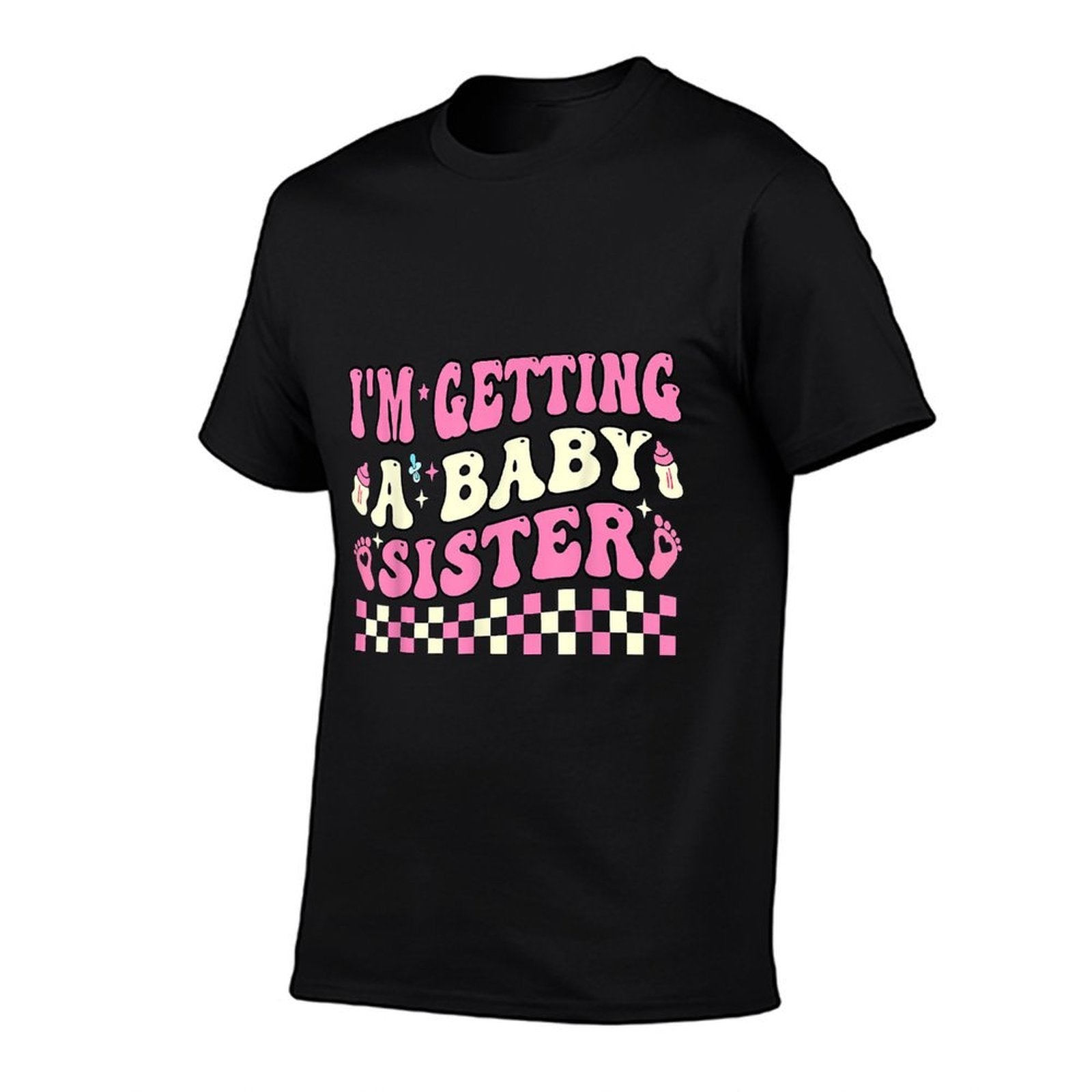 Pregnancy Announcement Toddler Im Getting A Baby Sister  Summer-ready Fabric T-Shirt