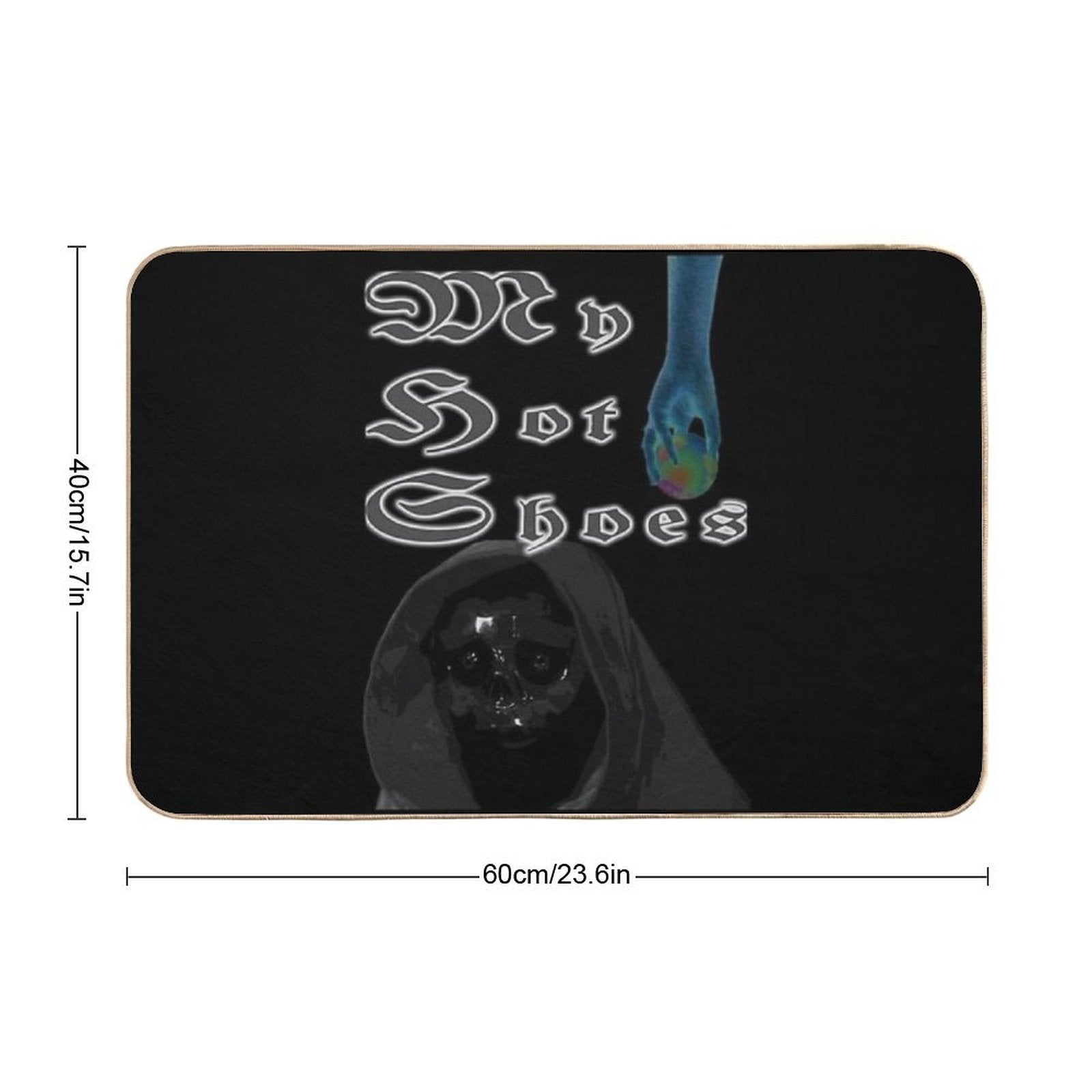 MyHotShoes Flash Gordon  Odorless Bath Mat