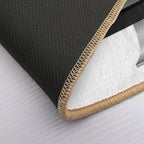 Computer Screen Green Bathtub Sunflower Highland Cow  Rapid-Drying Bath Mat