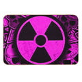 Vintage Coolio Nuclear Neon Pink  High-Traffic Bath Mat