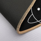 Hop Into The Cosmos (White)  Slip-Resistant Bath Mat