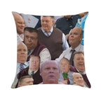 Hitchcock And Scully Collage Soft Multiple Sizes Throw Pillow