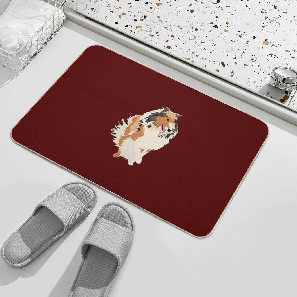A&M Collie V.2  Non-Slip Bath Mat