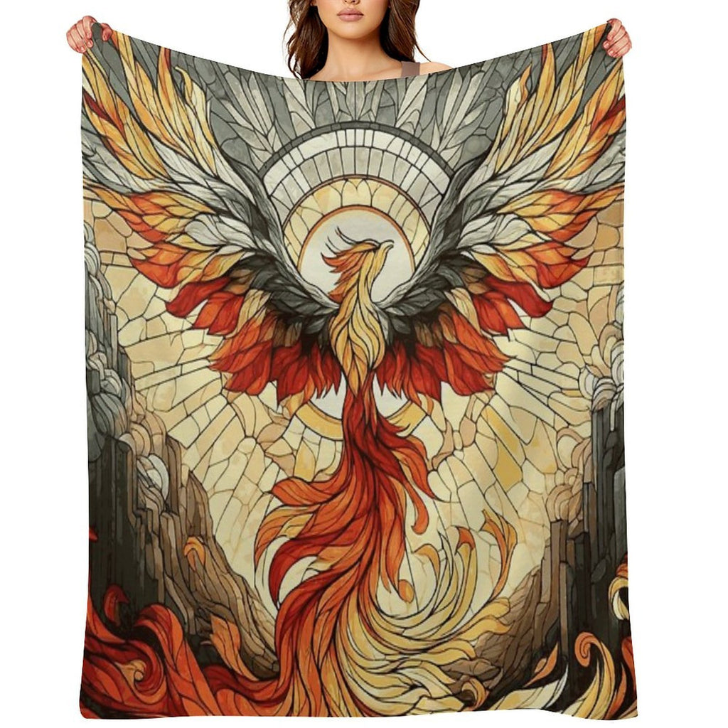 From Ashes, Hope Takes Flight Versatility Throw Blanket