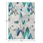Call of The Mountains (in Evergreen) Versatility Throw Blanket