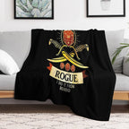 Rogue I Do It From Behind Travel-friendly Throw Blanket