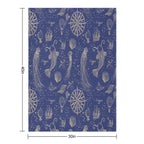 Ocean Meets Sky - Hardcase Plush Throw Blanket