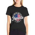 My Son In Law Is My Favorite Child Funny Retro Vintage  Durable T-Shirt
