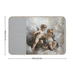 Cherub Renaissance Art Aesthetic UPDATED  Eco-Friendly Bath Mat