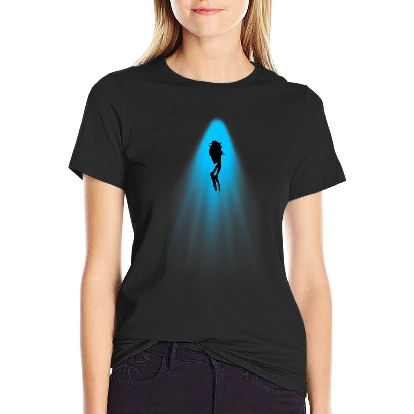 Scuba Diver - Ocean Underwater Scuba Diving Freediving  High-quality Stitching T-Shirt