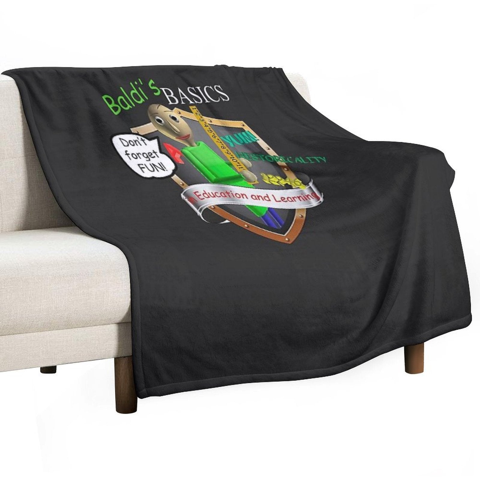 Baldis Basics Sustainable Throw Blanket