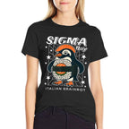 Sigma Penguin Boy Funny Italian-Brainrot Gen Z Meme  Affordable Price T-Shirt