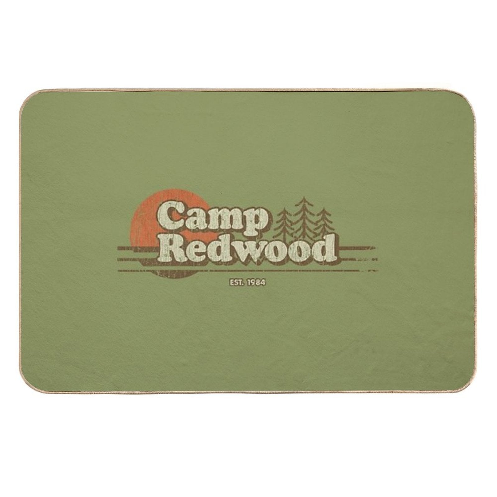 Camp Redwood 1984  High-Traffic Bath Mat