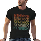 Kendrick-Tshirt Gifts Unisex-Adults Retro Black Small Crew Neck  Stretchy T-Shirt