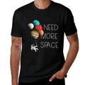 I NEED MORE SPACE Kids Astronaut Balloon Planets Meme  Easy-care T-Shirt
