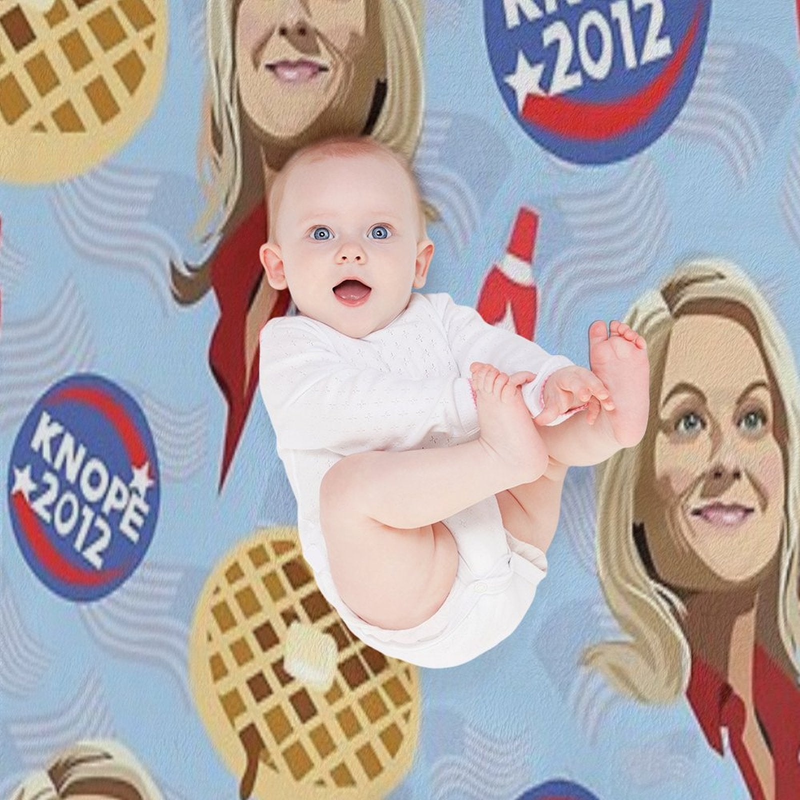 What's Important Friends, Waffles, And Work Travel-friendly Throw Blanket