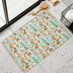 Kitsch Baby Animals  Rapid-Drying Bath Mat
