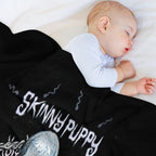 Skinny Puppy Last Rights 1992 Album Versatility Throw Blanket