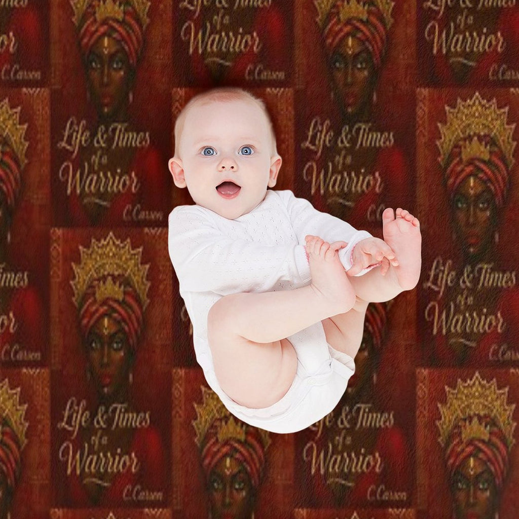 Life And Times of A Warrior 2 Plush Throw Blanket