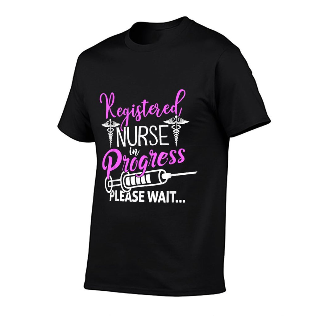 Registered Nurse Est 2022 Nurse In Progress Gift Unisex-Adults, Kids Black Tie-Dye  Graphic-printed T-Shirt