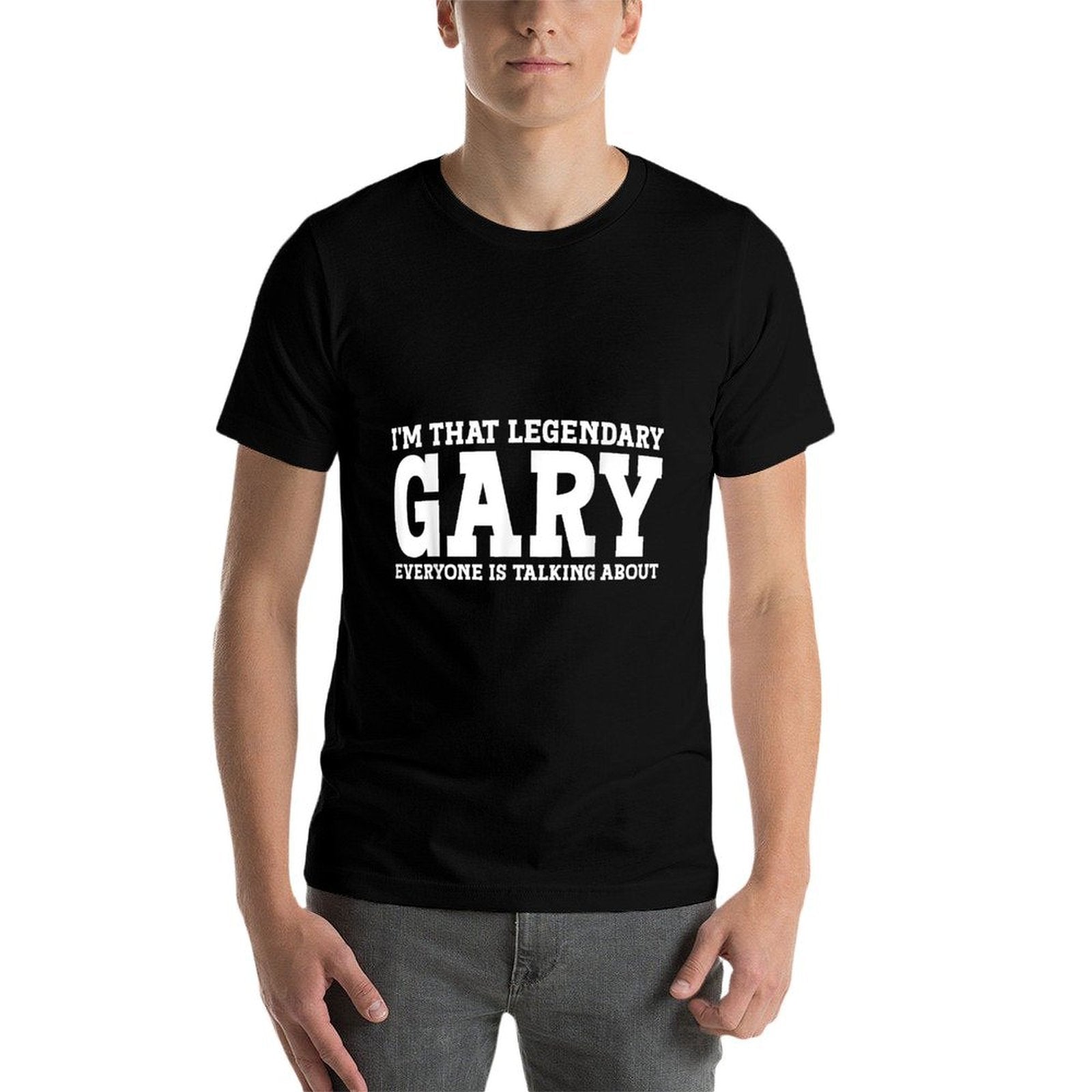 Gary Personal Name Funny Gary  Slim-fit Cut T-Shirt