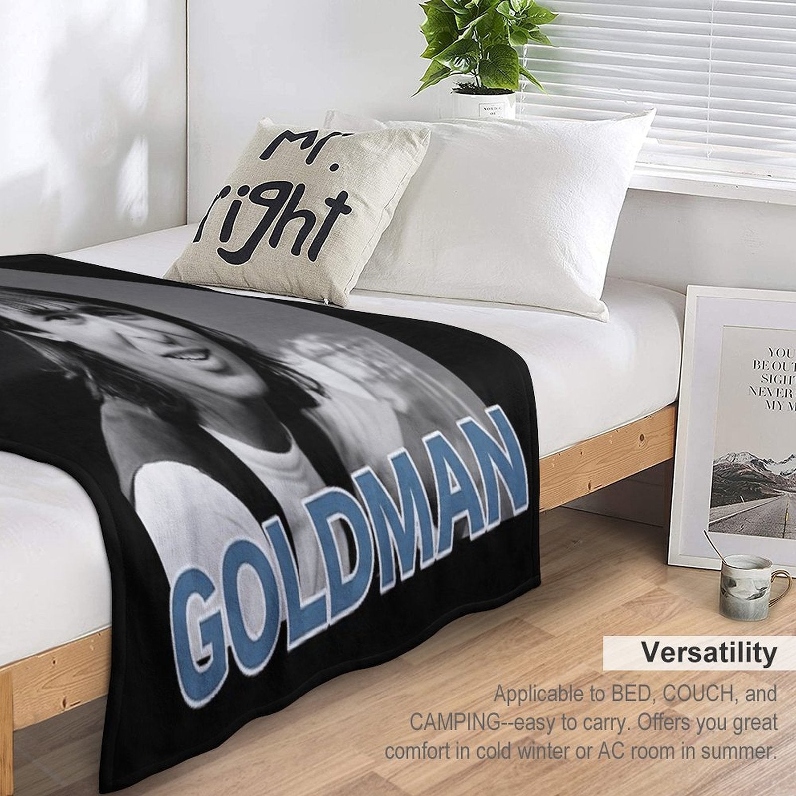 Jean-Jacques Goldman Quick-dry Throw Blanket