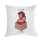 Catra - If I Fits I Sits Soft Warmth Comfort Throw Pillow