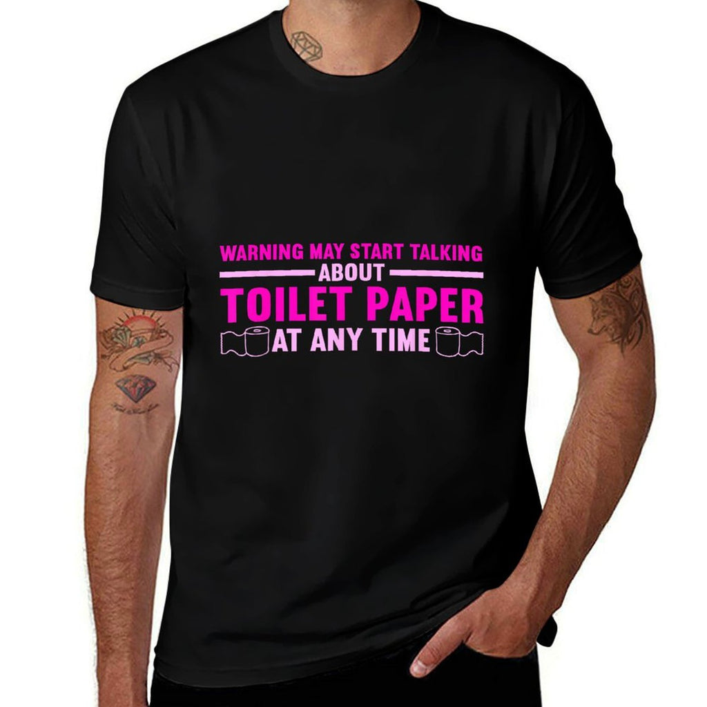 May Start Talking About Toilet Paper Toilet Paper Meme  Vintage-inspired T-Shirt
