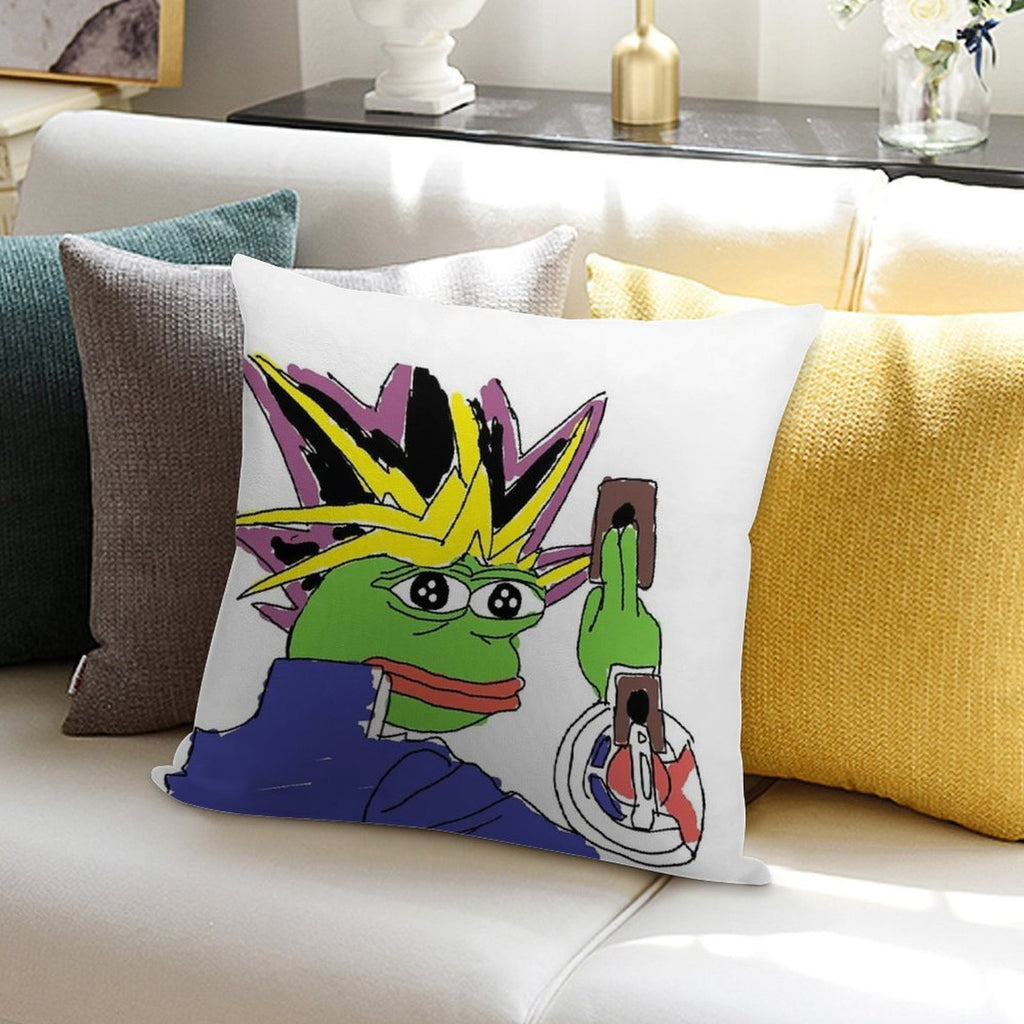 Pepe Muto Soft Gift Ready Throw Pillow