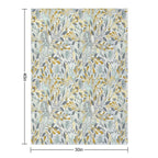 Whimsical Doodle August 2021 Sustainable Throw Blanket