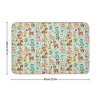 Kitsch Baby Animals  Rapid-Drying Bath Mat