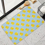 Sweet Rubber Ducks  Fade-Resistant Bath Mat
