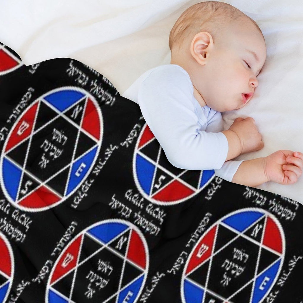 Angels of The Four Quarters Machine-washable Throw Blanket