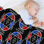 Angels of The Four Quarters Machine-washable Throw Blanket