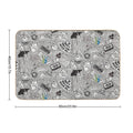 Deancas  Repositionable Bath Mat