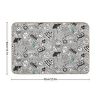 Deancas  Repositionable Bath Mat