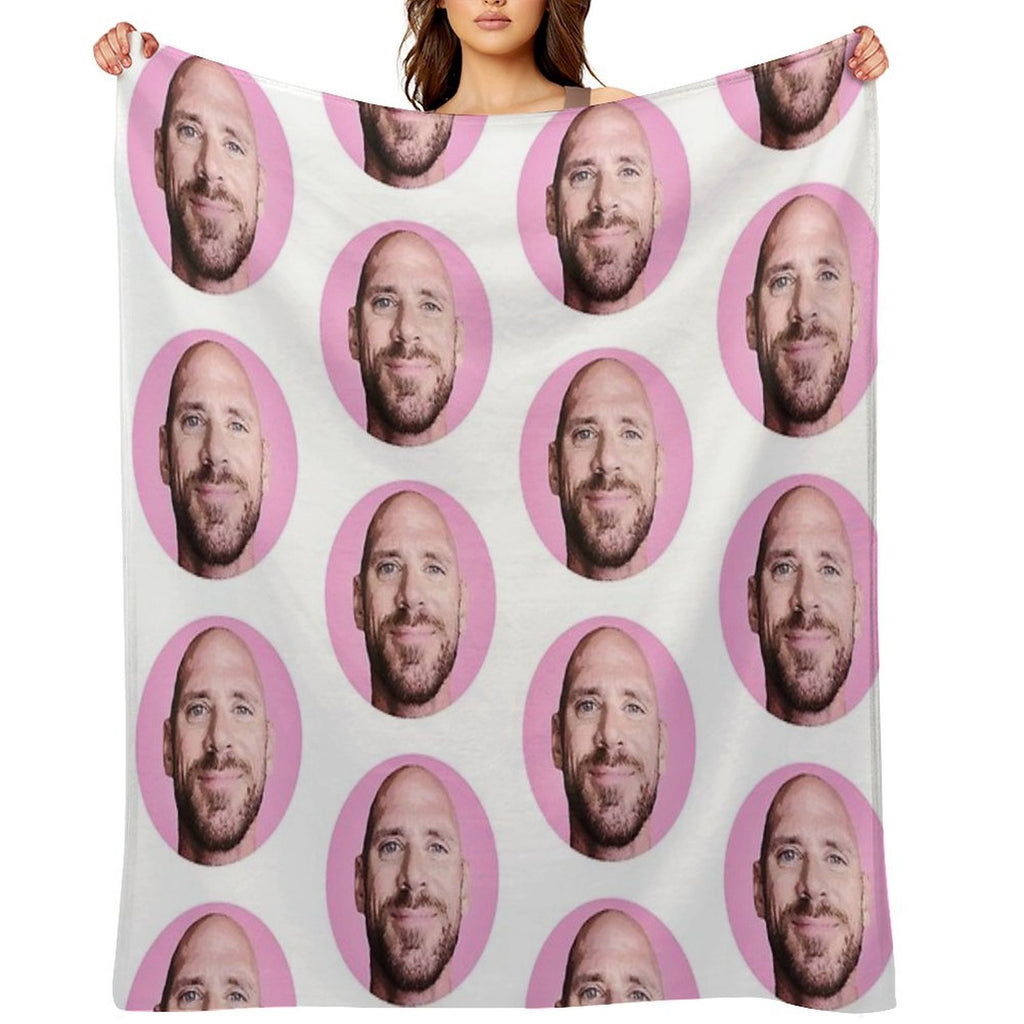 Johnny Sins Pornstar Quick-dry Throw Blanket