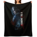 Leon Kennedy RE4make Design 2 Wrinkle-free Throw Blanket